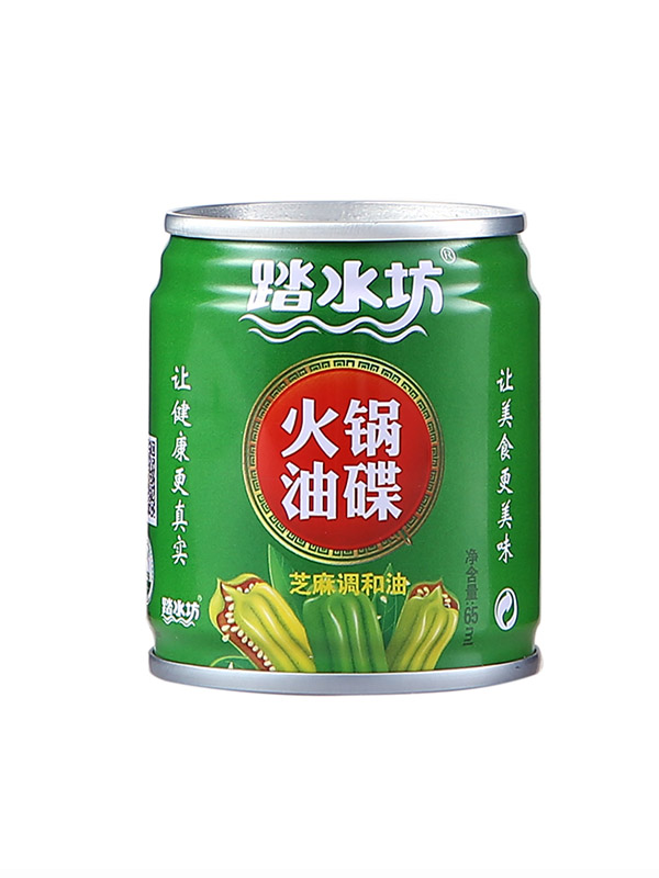 芝麻调和油绿罐
